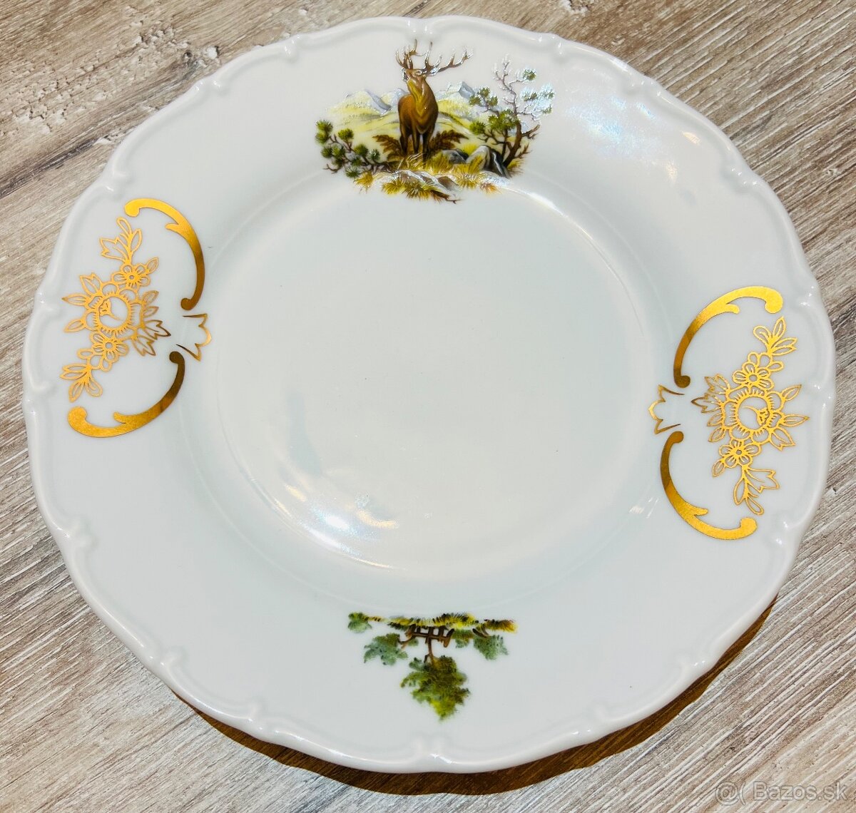 Jedálenska súprava s poľovníckym motívom pre 6 osôb - 6