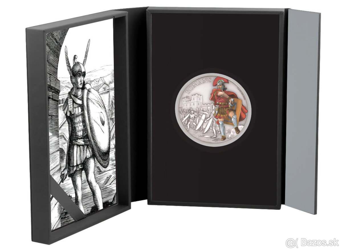 investičné striebro - mince - warriors of history - 6