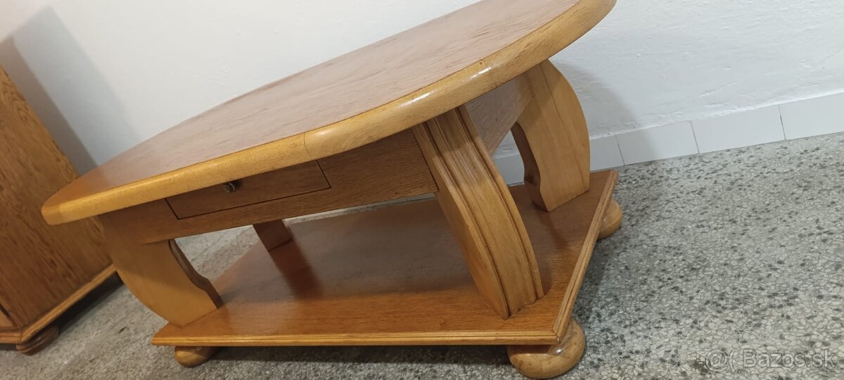 Konferenční stolek, masív, Nábytek s příběhem - 6