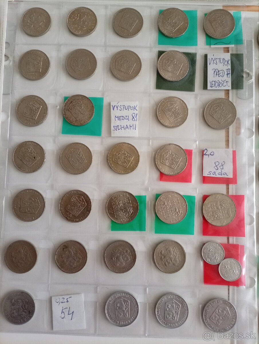 Mince ČSSR,SR,ČR 1946-2008 - 6