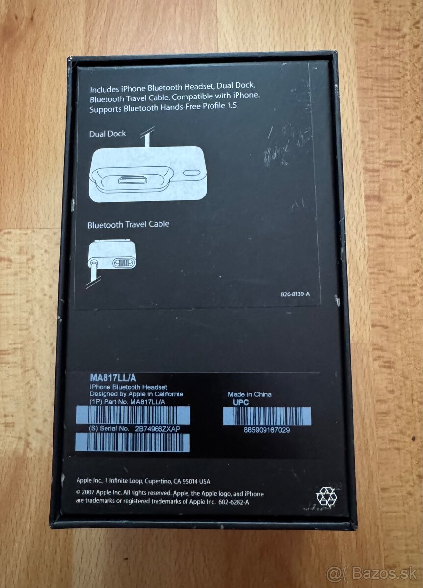 Predám Apple IPod Bluetooth headset - 6