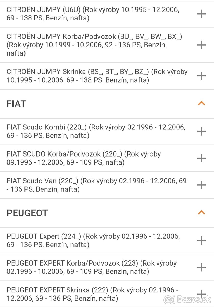 Predné tlmiče fiat scudo 98-06 - 6