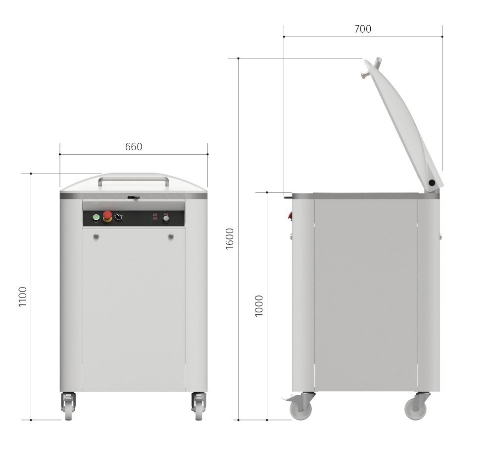 Dělička těsta Vitella SQ A 48 - 6