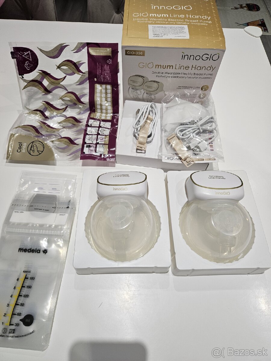 Elektrická odsávačka mlieka GIOmom Line 2KS - 6