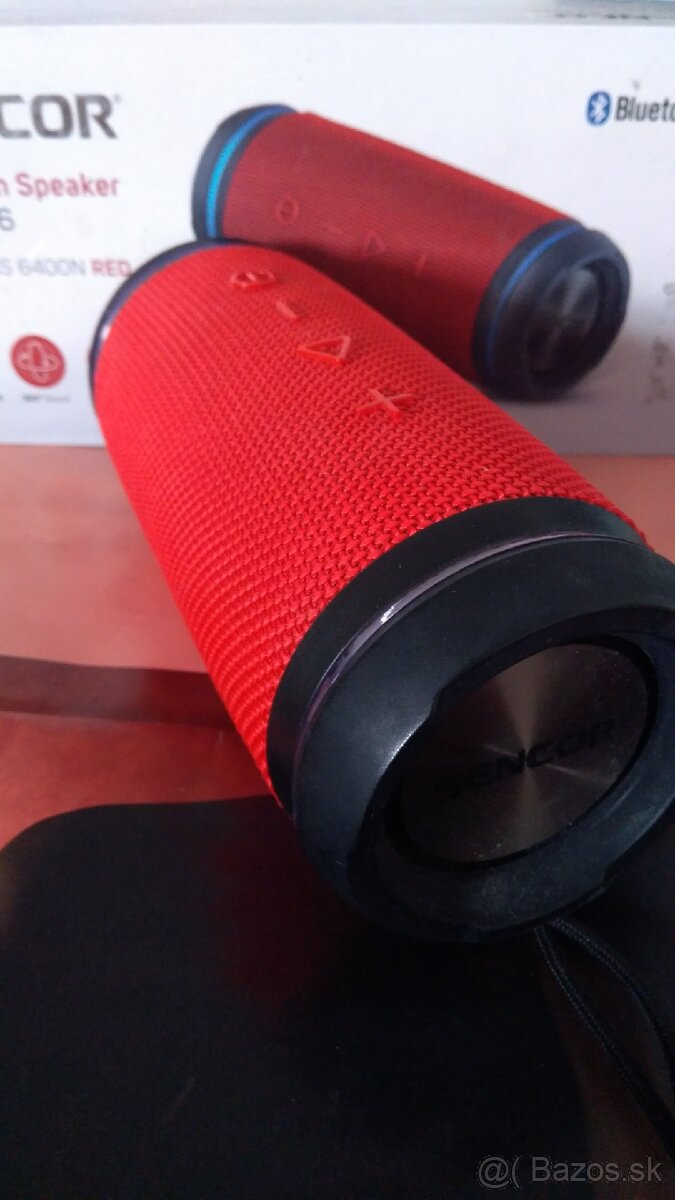Bluetooth Reproduktor Sencor sirius red - 6