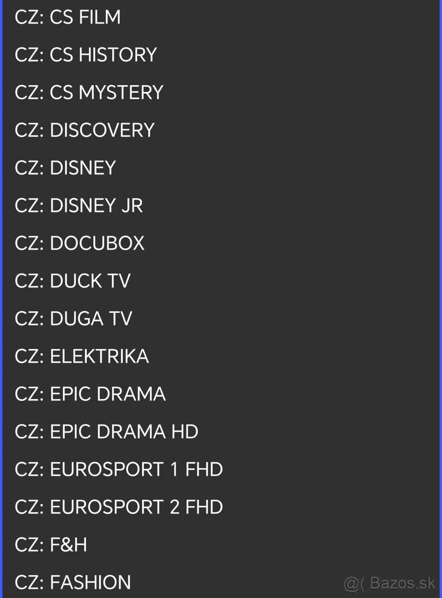 IPTV televize + Sportovní programy - 6