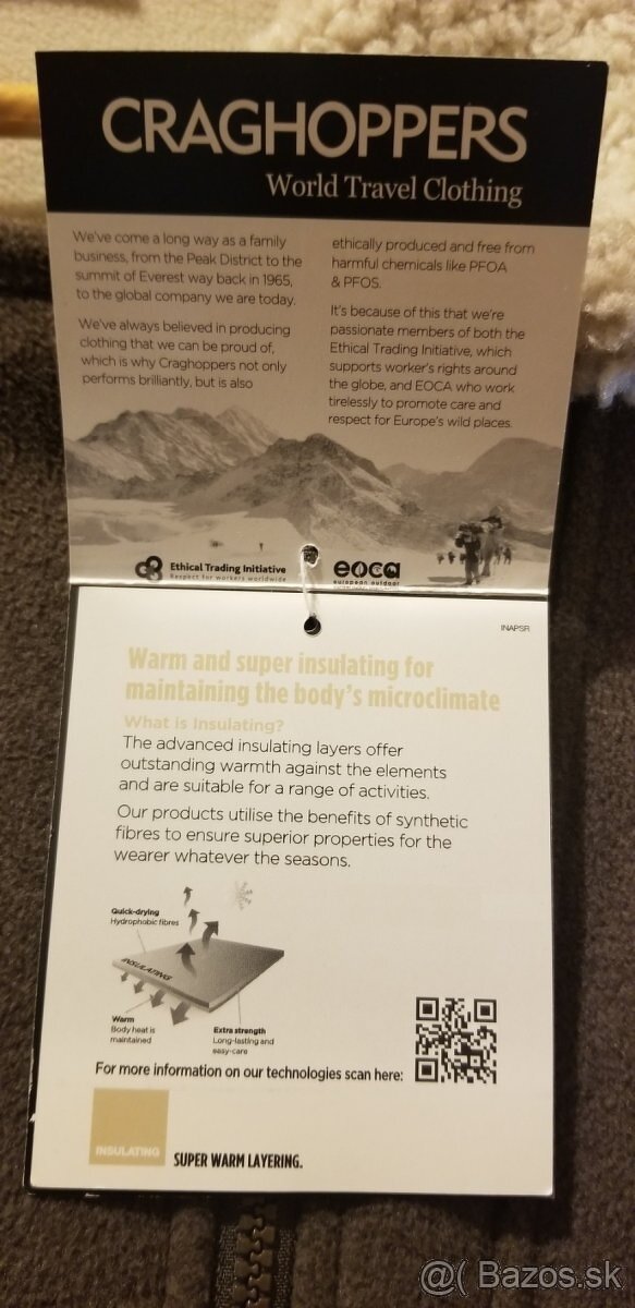 Dámska bunda CRAGHOPPERS W Braidley Jacket Saddle Brown - 6