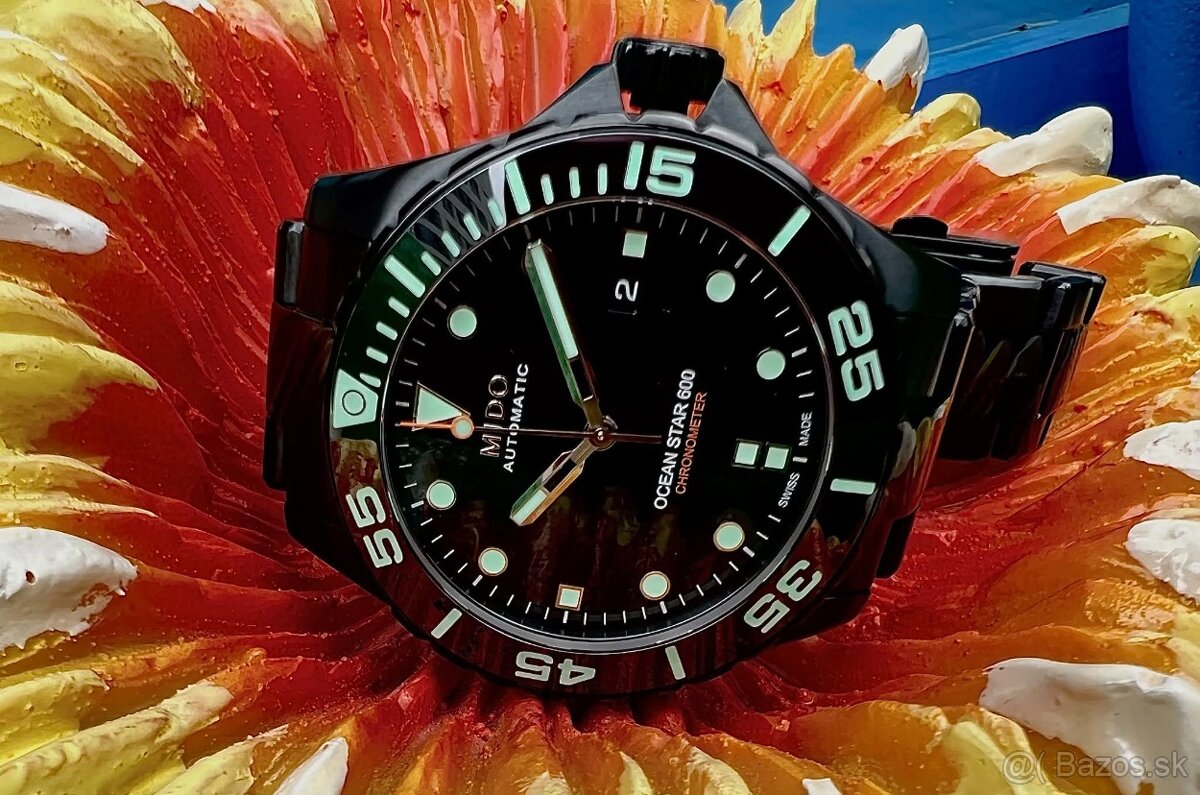 Mido model Ocean Star 600 Chronometer set, originál hodinky - 6