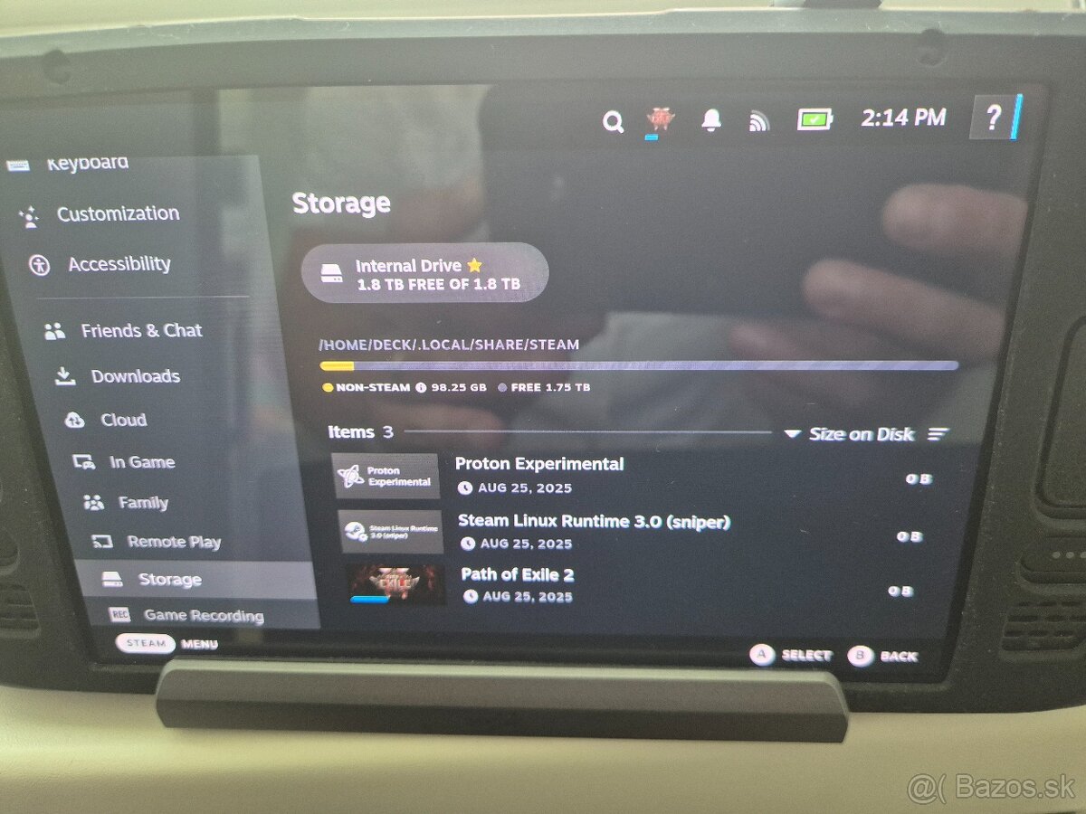 Steam Deck oled 2TB + dokovacia stanica - 6