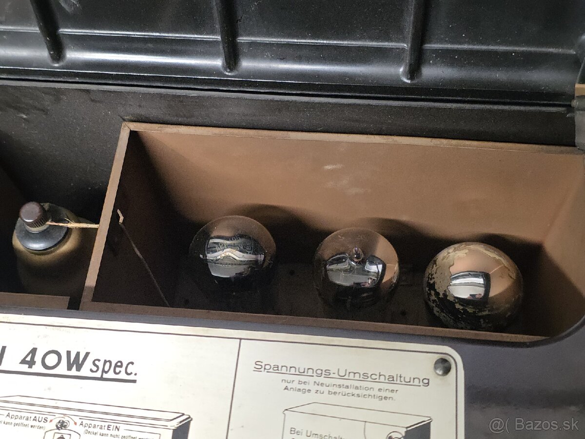 Roky 1929 –1930 ☆ TELEFUNKEN 40 W Spec. - 6