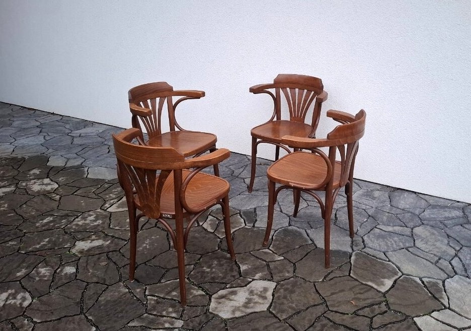 Jídelní stoličky TON č.24 - 4ks - 6