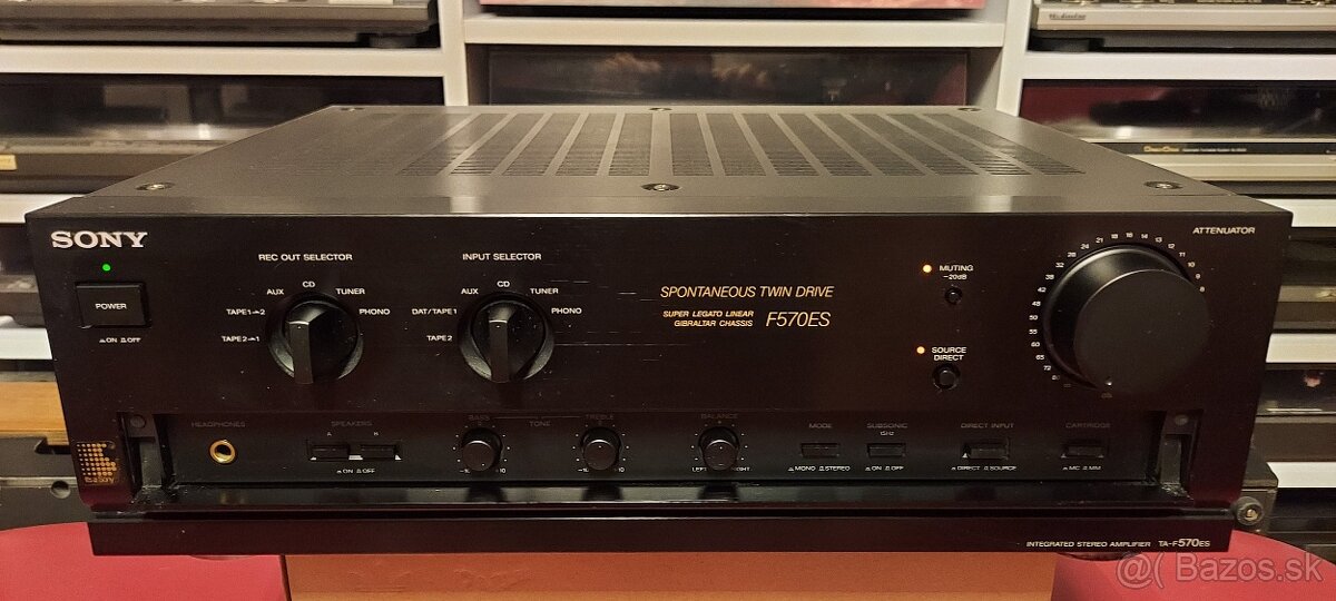 Predám zosilovače Sony a Akai - 6