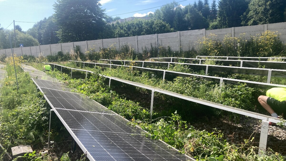 Údržba fotovoltaiky, umývanie a impregnácia FVE - 6