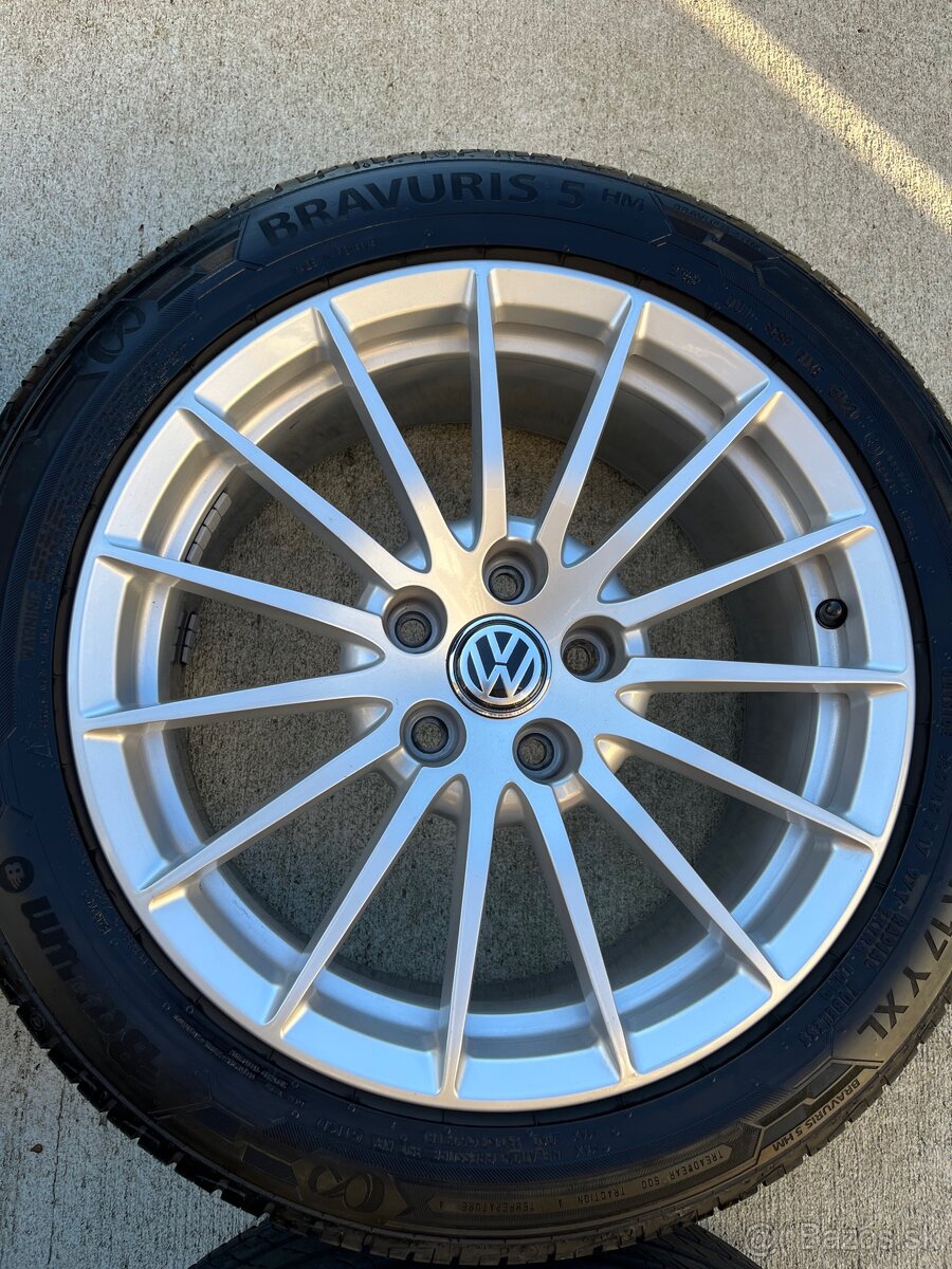 disky + pneu 5x112 R17 AUDI VW - 6