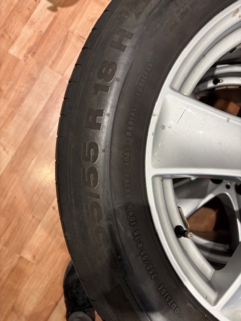 255/55R18 letne s diskami na BMW 5,7,X3,X5 - 6