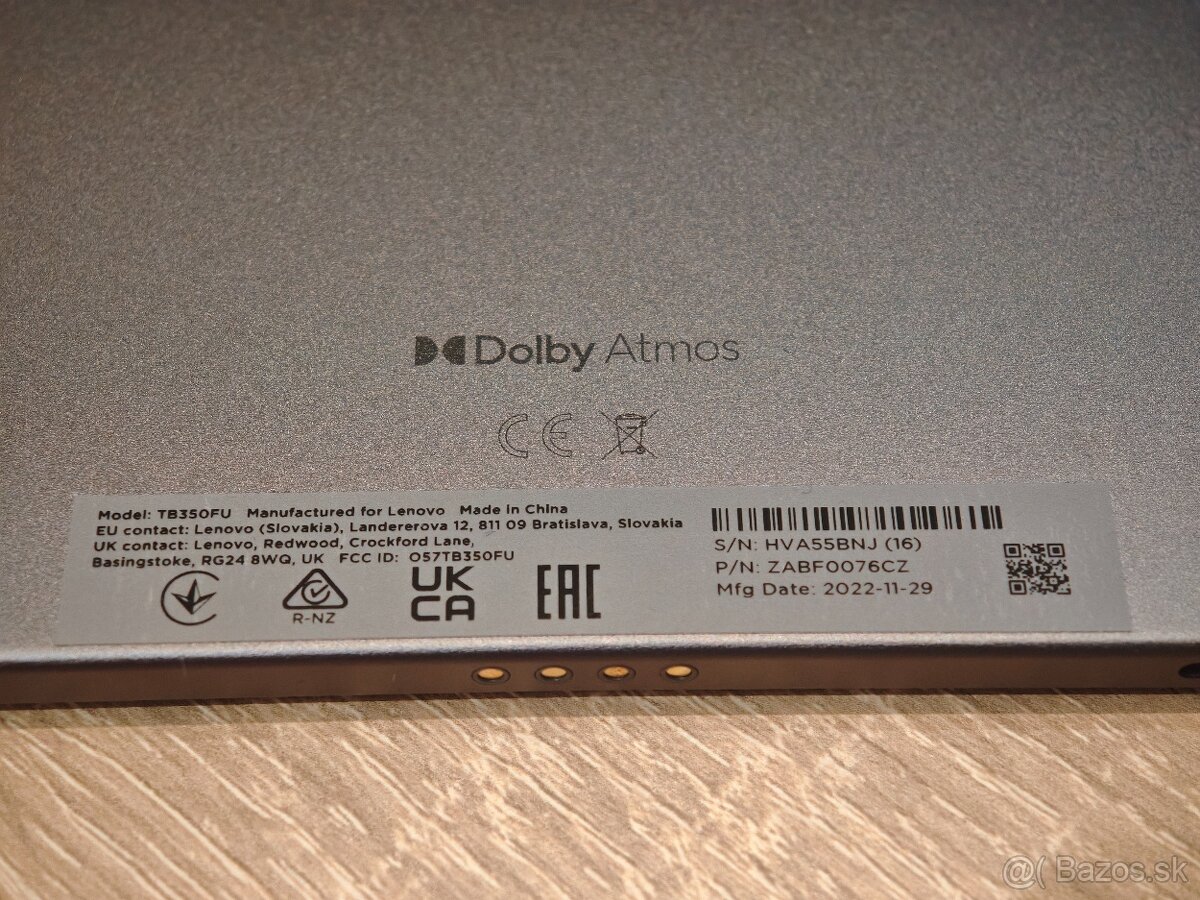 Lenovo Tab P11 2nd Gen (6+128 GB) - 6