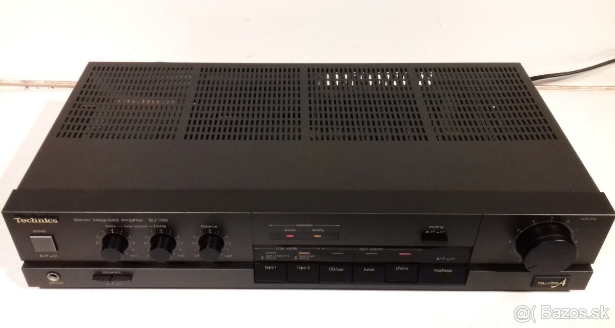 ClassA = 360W zosilnovac TECHNICS SU-700, vyroba Japan, AZ02 - 6