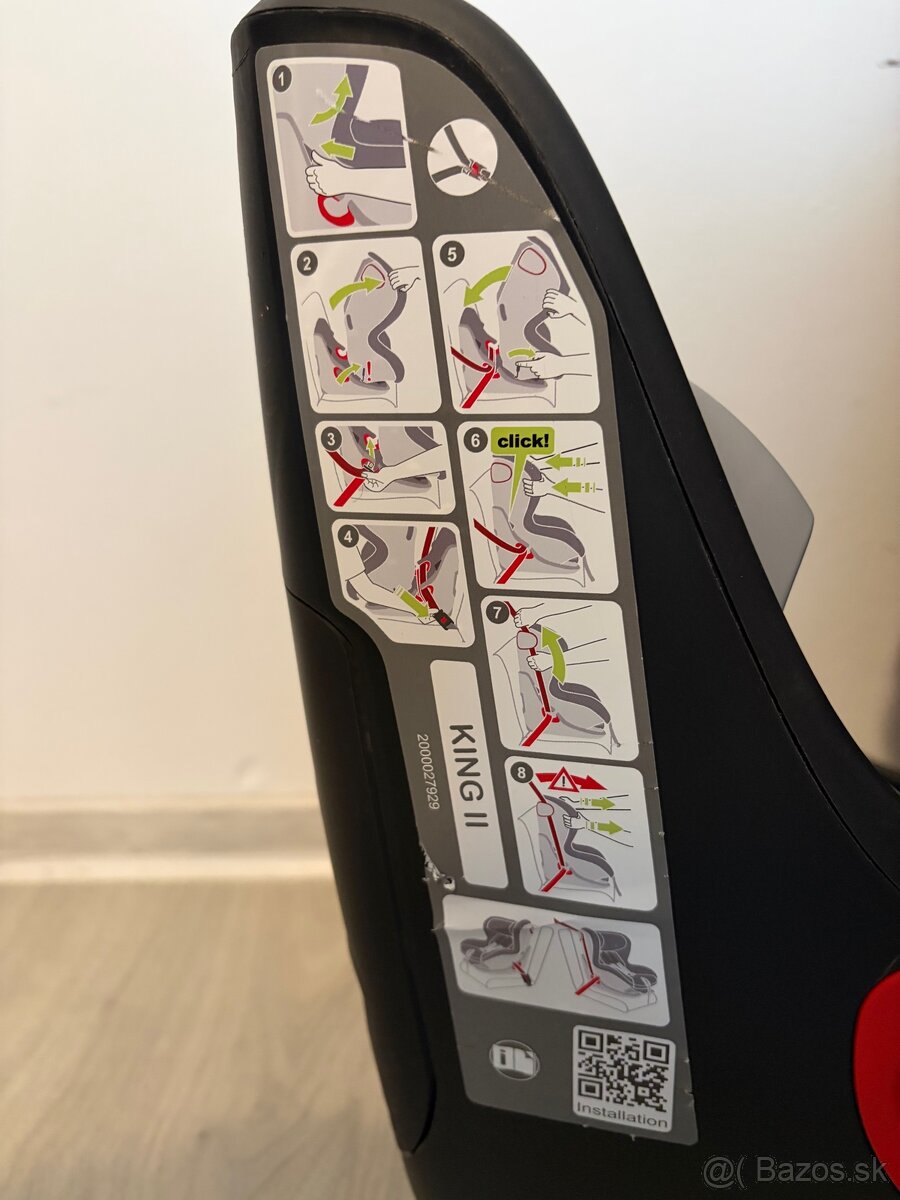 Detská autosedačka BRITAX RÖMER KING II - 6