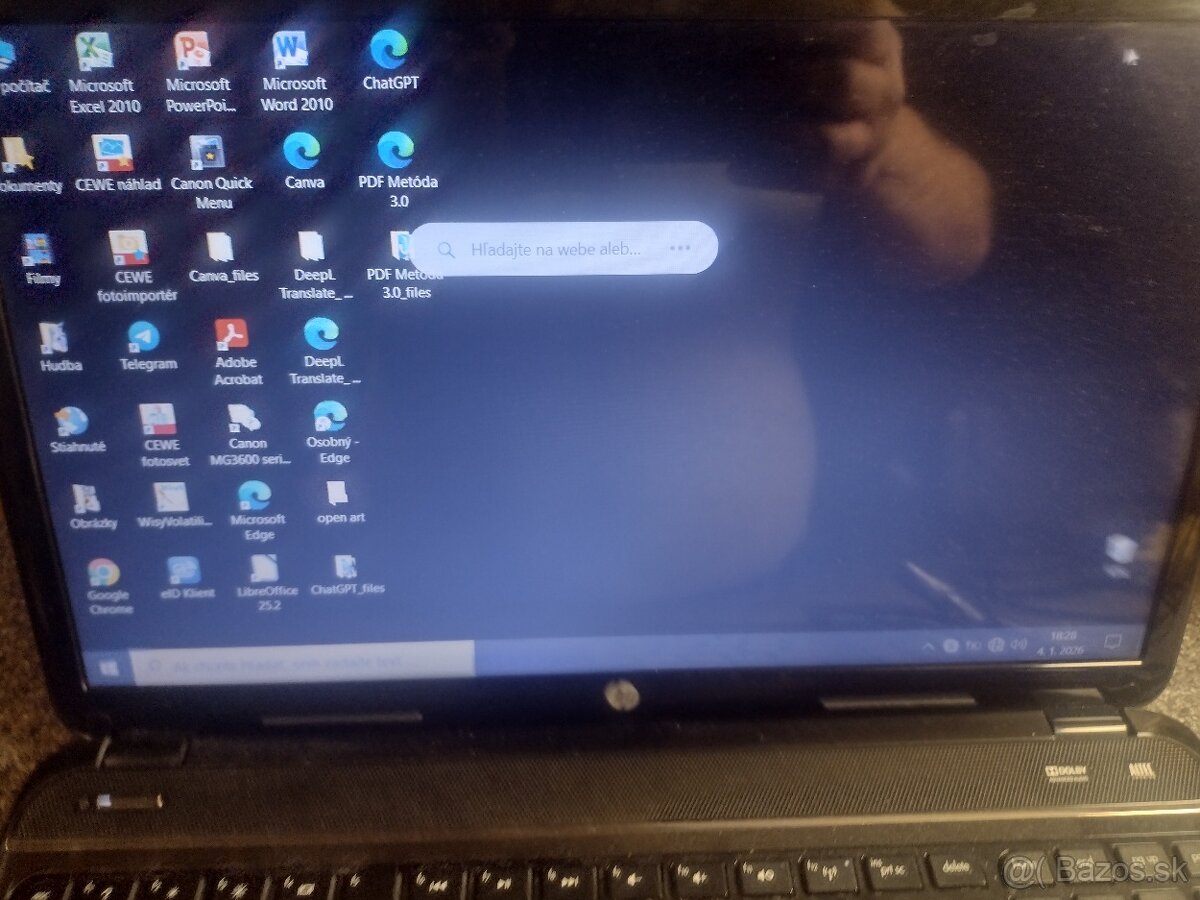 Predám notebook HP Pavilón g6 - 6