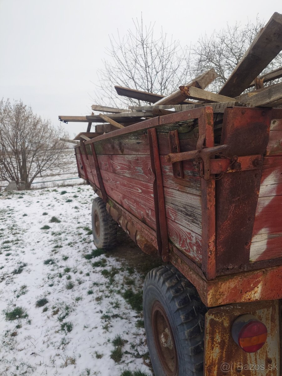 Vlecka za traktor 7t - 6