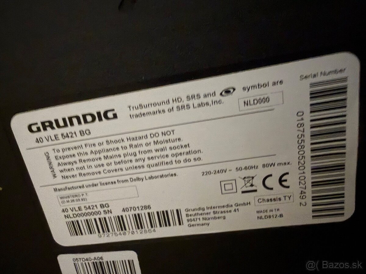 Televizor s ovladacom - Grunding - 6