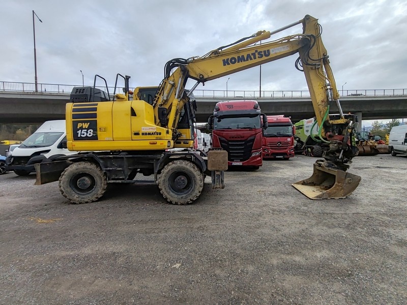 Komatsu PW158-11 - Kolesové rýpadlo - 6