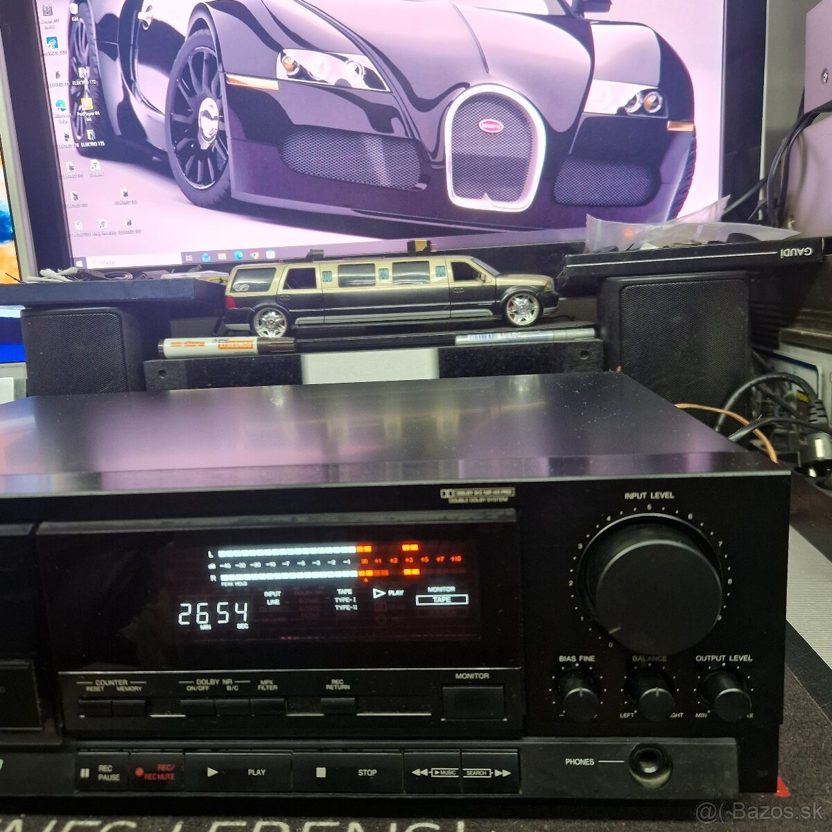 DENON DRM-700A...kazetový deck , 3 hlavy , bias ... - 6