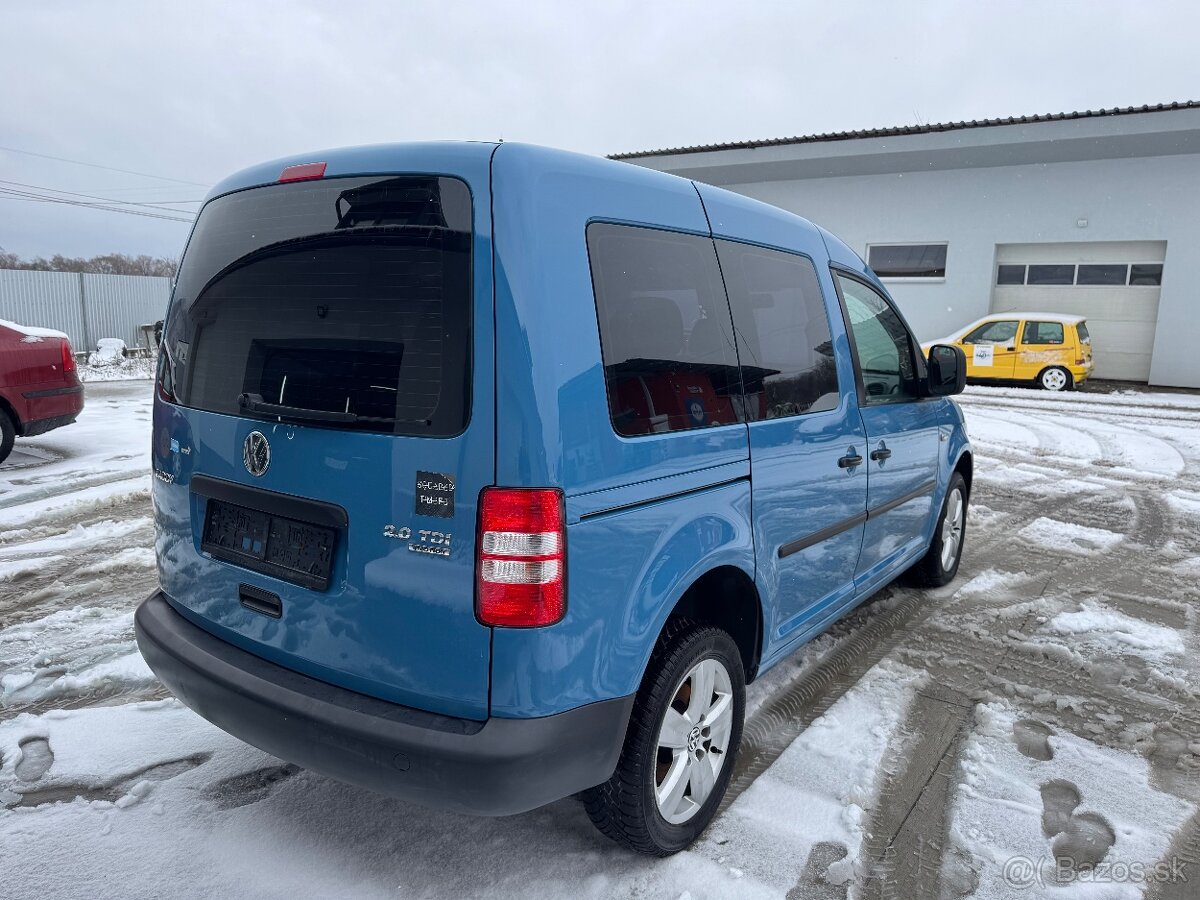 Volkswagen Caddy 2.0 TDI 4x4 81kW 110PS 5 miest Odpočet DPH - 6