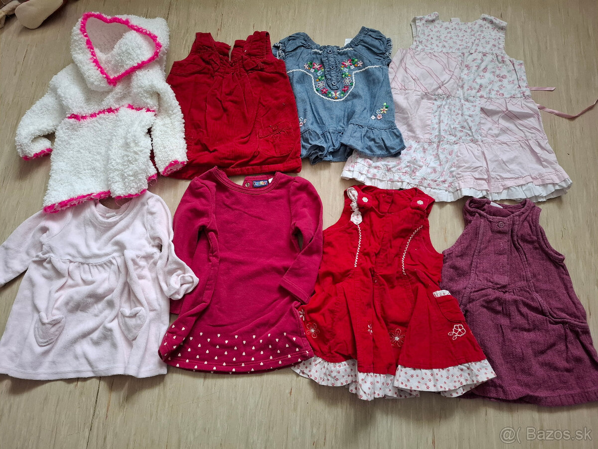 Dievčenské oblečenie 74-80 - 6