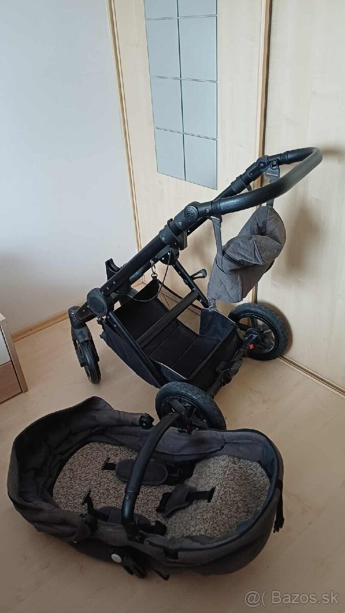 Detský kočík kombinovaný s vajíčkom - 6
