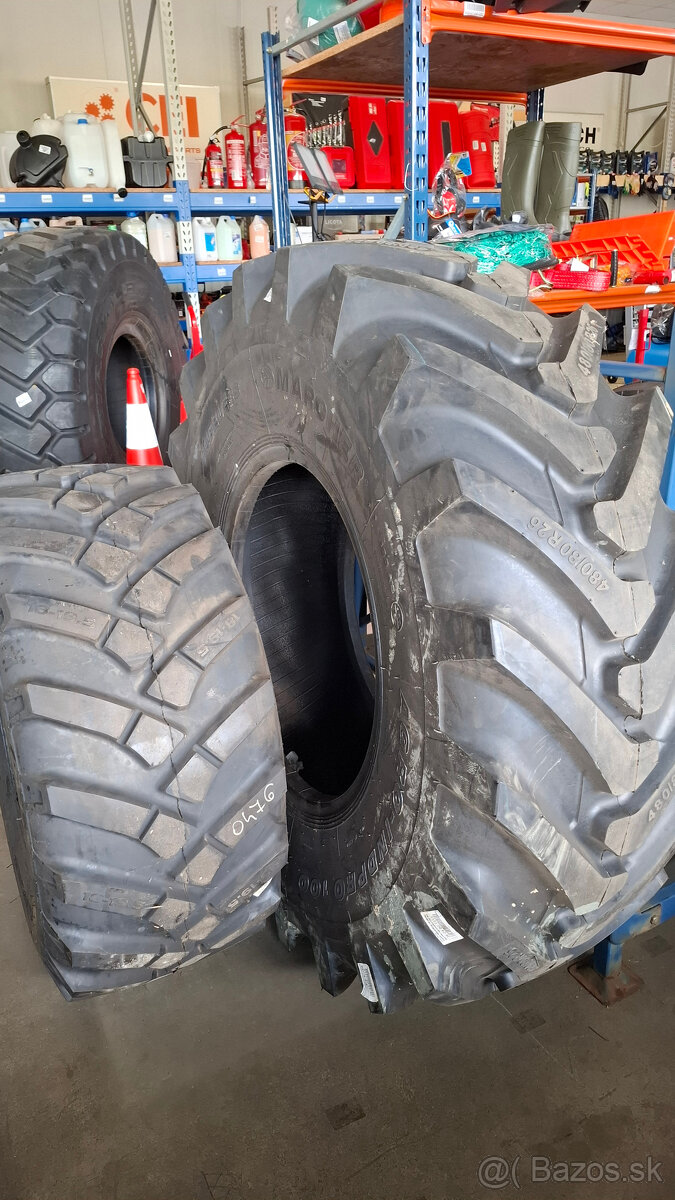 Pneumatiky na traktorbager - 6