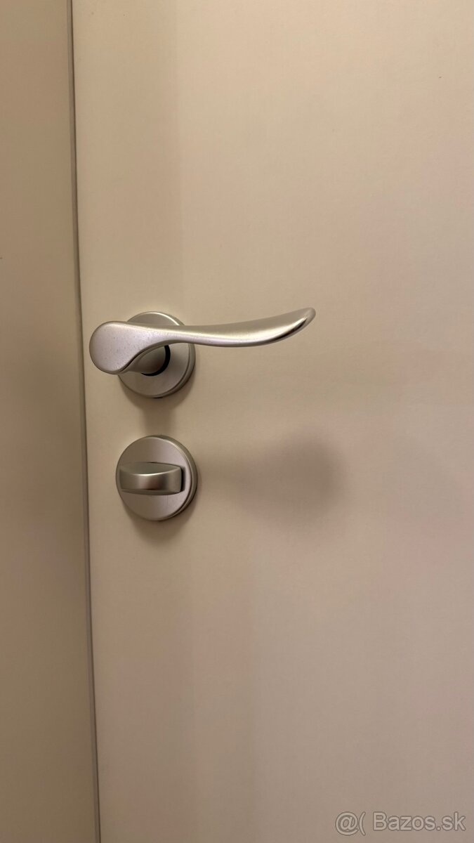 Kovové kľučky na interiérové dvere - 5 ks - 6