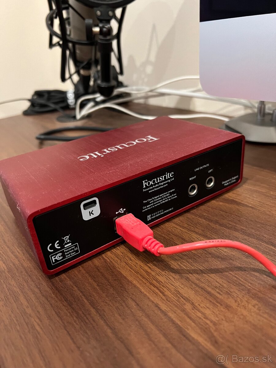 Predám kompletný štúdiový set – RØDE NT1-A + PSA1 + Focusrit - 6