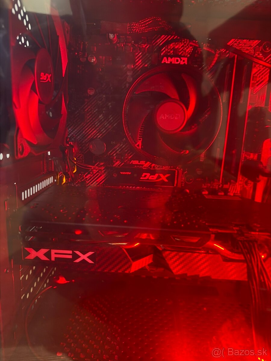 Herný PC - Ryzen 5 2400G / 16GB / RX580 8GB / 256GB SSD - 6