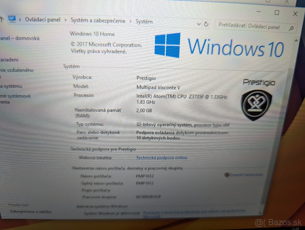 Prestigio Multipad Visconte V – Windows 10 tablet + Obal - 6