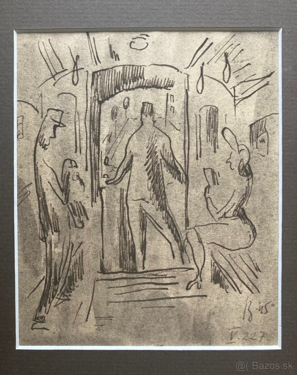 3 x Vlastimil Beneš, kresby - 6