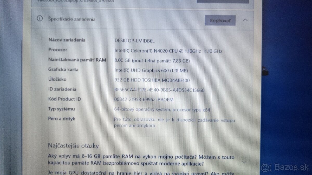 ASUS Vivobook 17 - 6