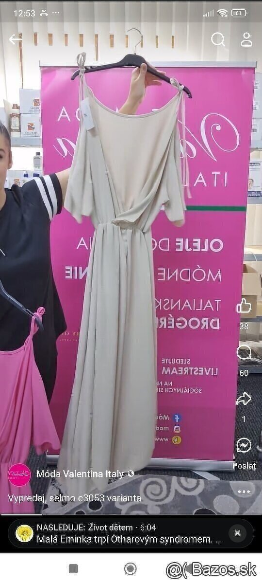 boho šaty univelkost nove - 6