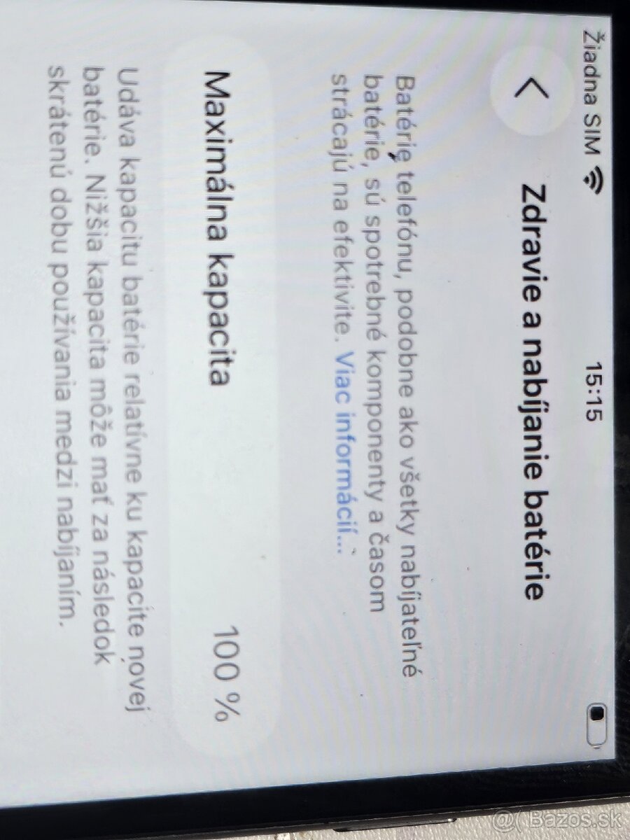 🍎 iPhone SE 2020 ORIGINÁL 100% BATÉRIA - 6