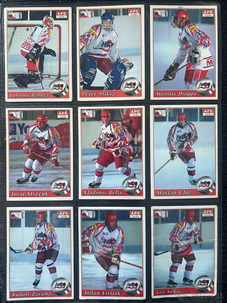 APS karty hokej 95/96 - 6