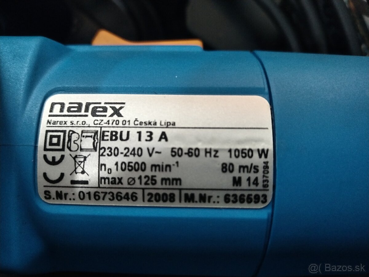 Narex uhlová brúska - 6