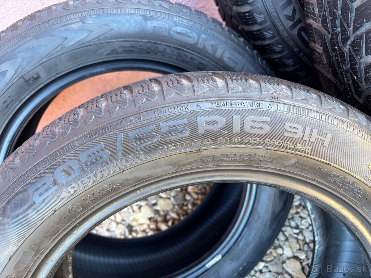205/55 R16 Nokian WR - zimne - 6