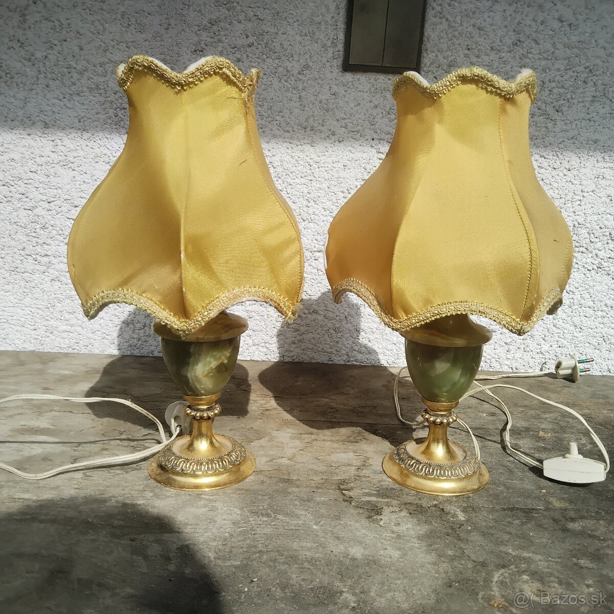 Krásne parove lampicky funkčné onyx - 6