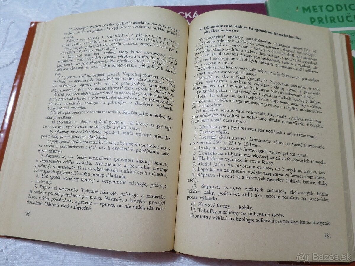 3x metodická príručka na výučbu techniky (1981-1983) - 6