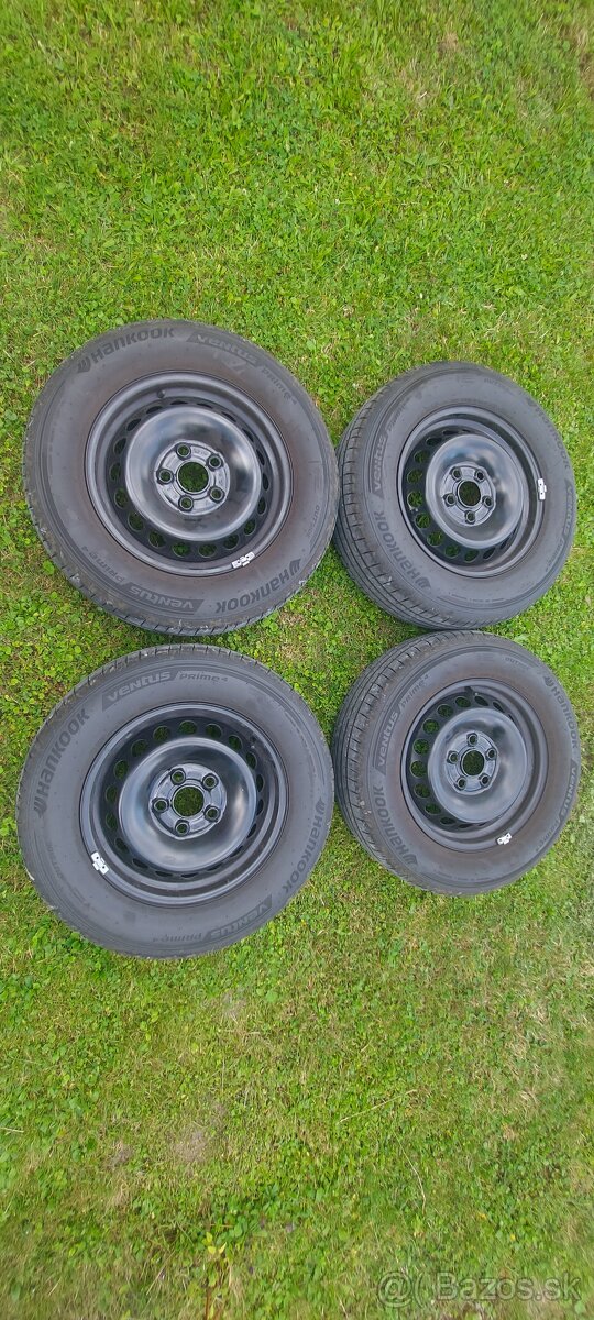 Pneu Hankook 215/65 R16 102H - Disky 5x120 6,5J R16 ET60 - 6