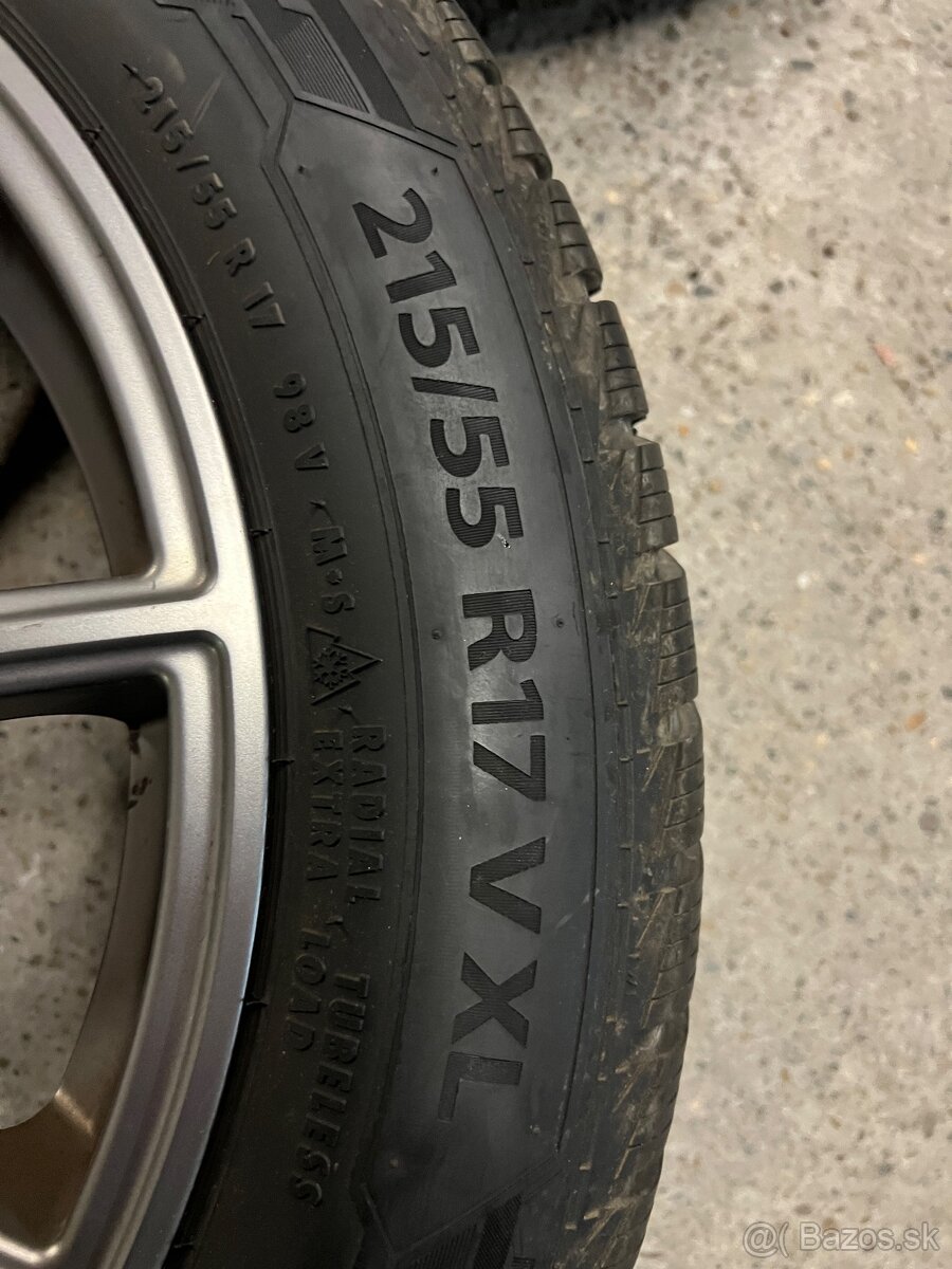 Zimná sada VW Passat, Golf.. R17 - 6