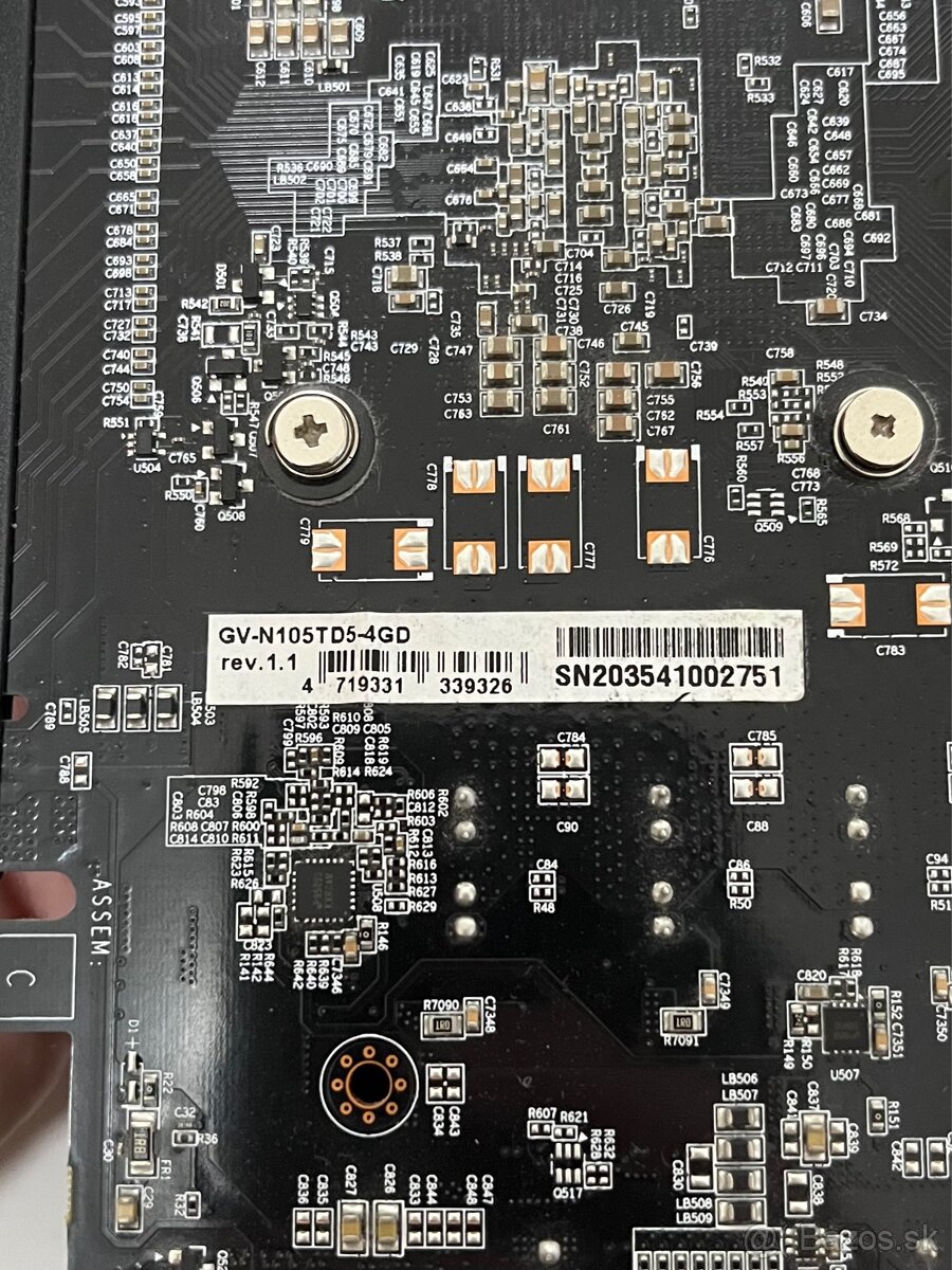 Gigabyte GTX 1050 Ti 4GB - 6