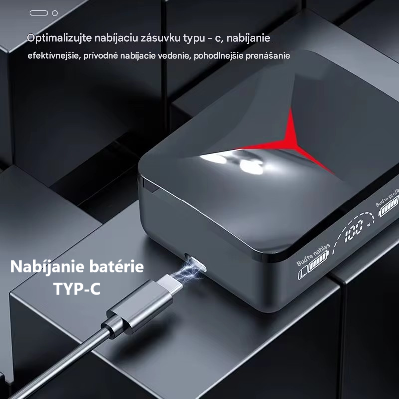 Bezdrôtové slúchadlá s mikrofónom M90 - 6