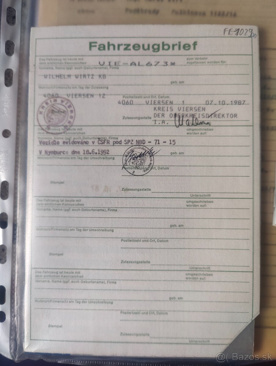 MERCEDES BENZ 124 230e rok 1987 - 6