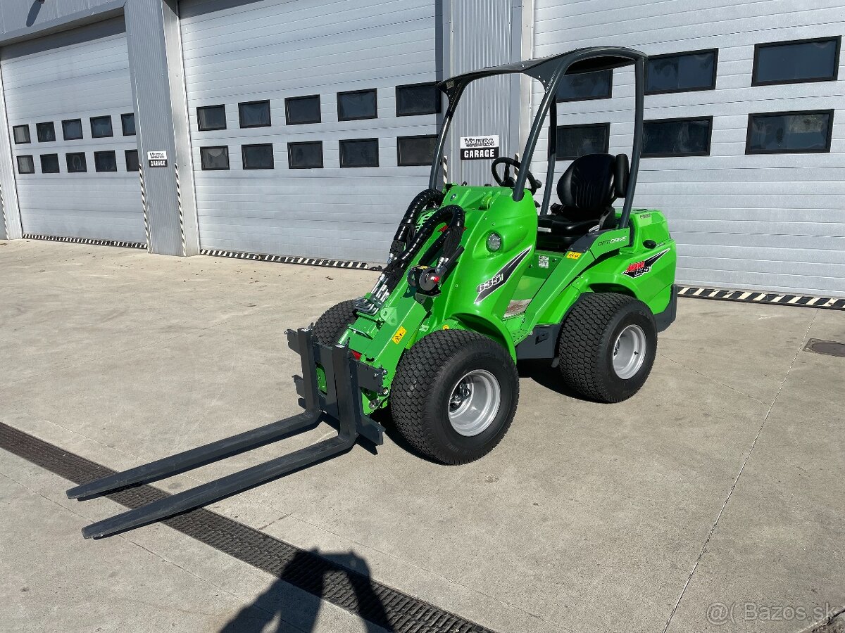 Predvádzací nový nakladač AVANT 635 i - 6